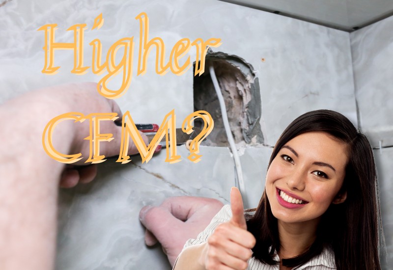 Is Higher CFM Better for Bathroom Fan