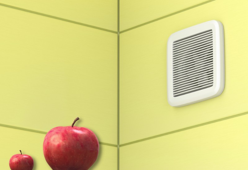exhaust fans should be sized appropriately