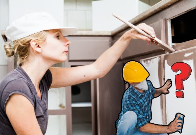 can i paint my kitchen cabinets without sanding