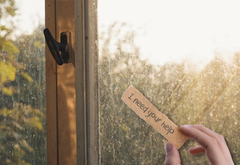 how do you clean cloudy plastic windows