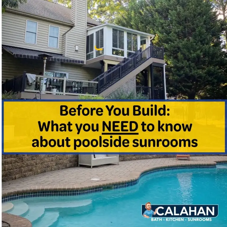 Before you build: What you need to know before building a poolside sunroom